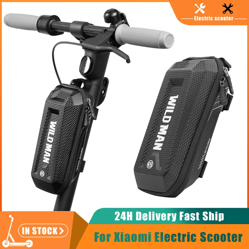Universal Wild Man Eva Hard Shell Bag Electric Scooter pre Xiaomi M365 Pro 2 Mi3 Vodotesný predný skladovací vrecko pre deväťbot G30 G2