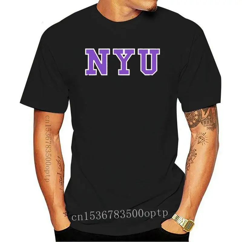 Univerzita v New Yorku - NYU Populárne tričko THIRTNEW TEE TAGLESE THIRNEW Jarné leto