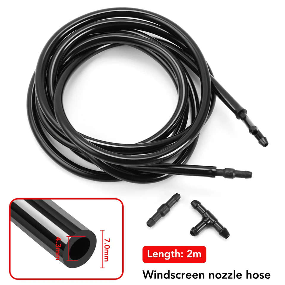 Univerzálna hadica na dýzovú trubicu pre umývačky čelného skla pre prímestskú trubicu Chevrolet S10 Silverado Tahoe GMC Sierra Sonoma Yukon