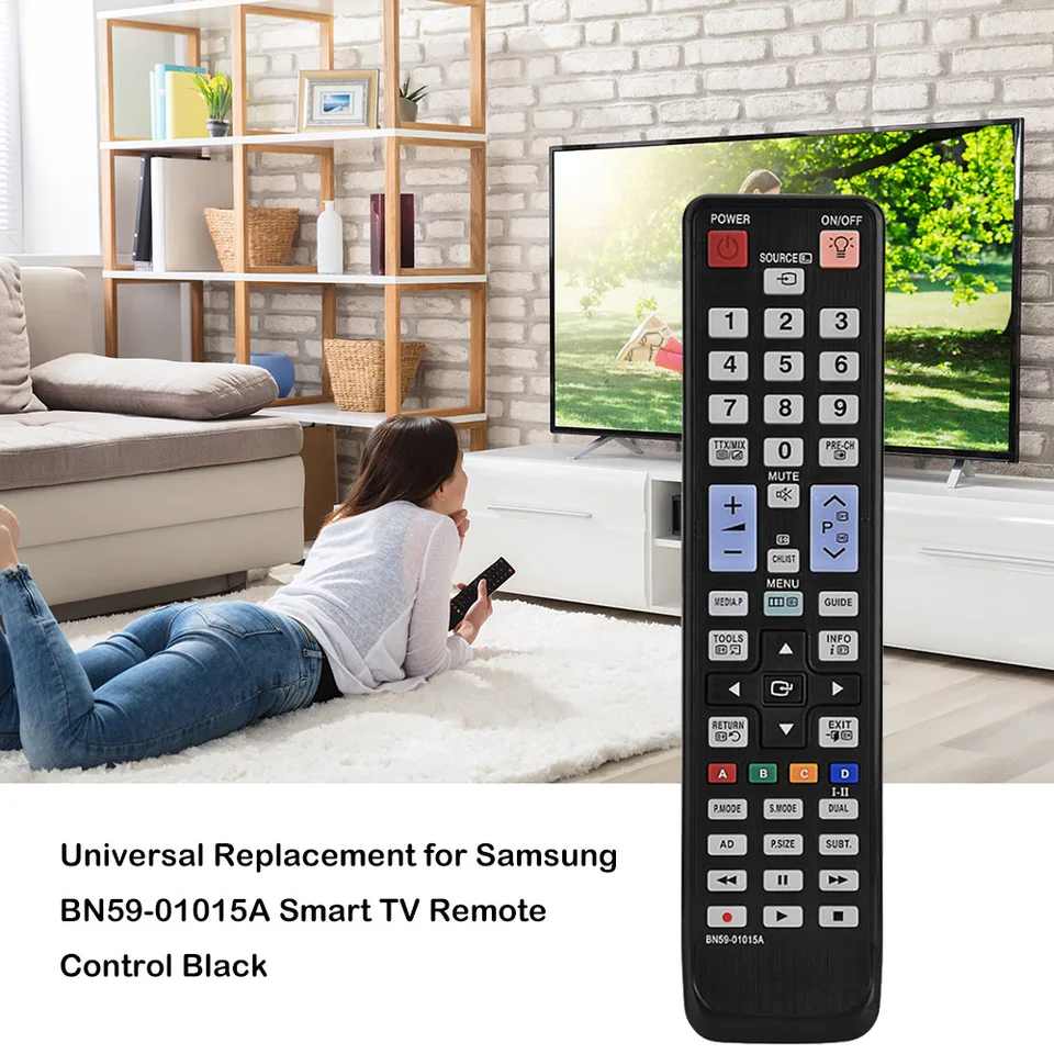 Univerzálna náhrada za BN59-01015A SMART TV diaľkové ovládanie čierne