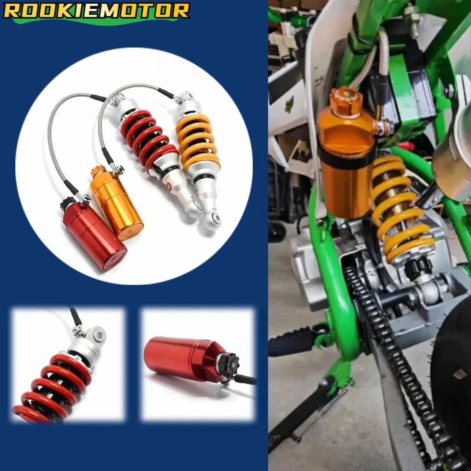 Univerzálne 285 mm motocykel CNC zadný tlmič tlmenia zadného tlmenia zadného zavesenia