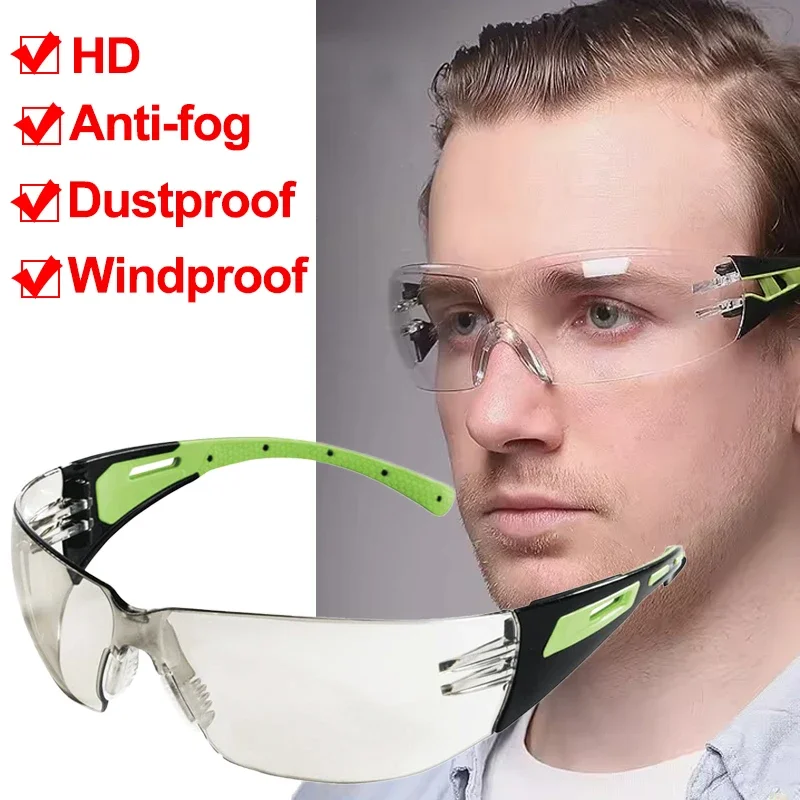 Univerzálne anti-splasové okuliare práca Bezpečnosť Priemyselná ochrana očí Cyklovanie Windproof odolné voči prachovým žalúziám Goggle Unisex Tools NRE