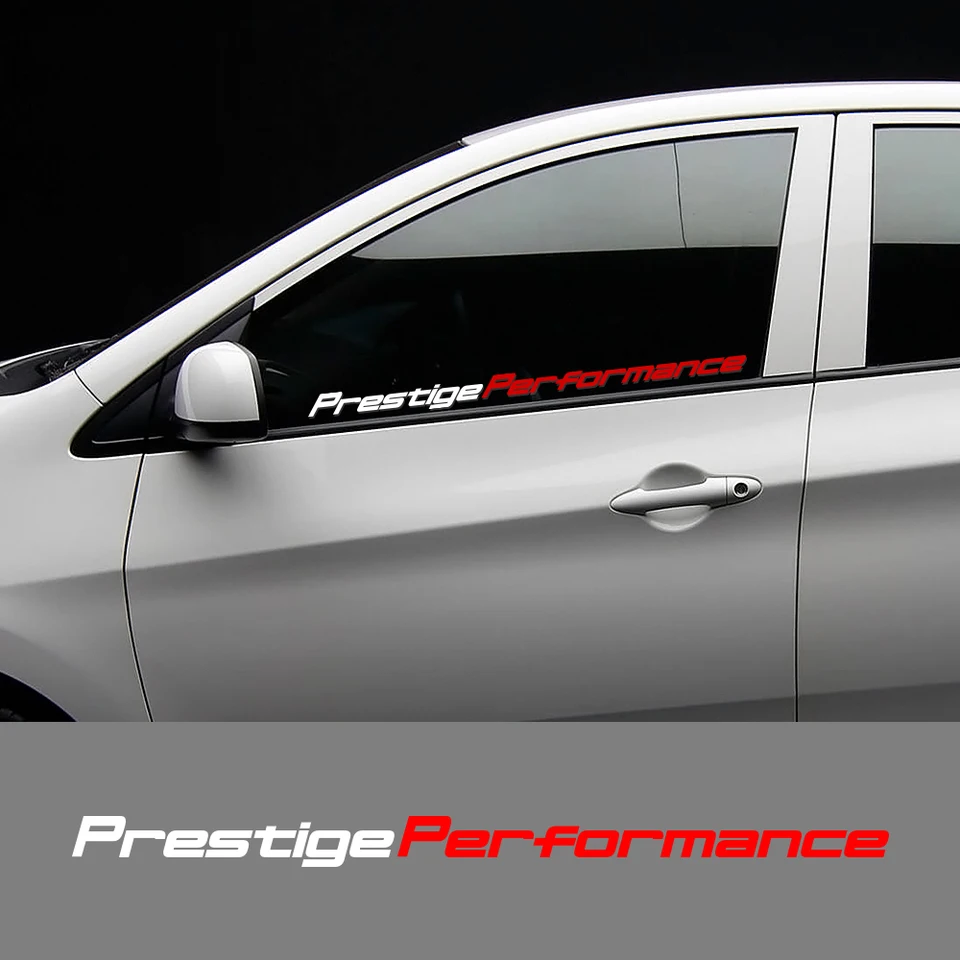 Univerzálne auto predné predné sklo nálepka prestíž prestížový štýl vinylového filmu PVC Decal Body Decoration Automatické ladenie príslušenstva