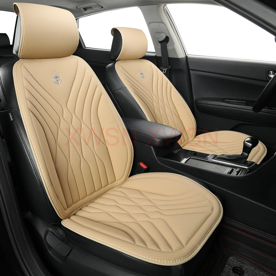 Univerzálne autosedačky PU PU kožené vankúš pre Ford Fiesta Fusion Mondeo Taurus Mustang Territory Kuga F-150 Auto príslušenstva