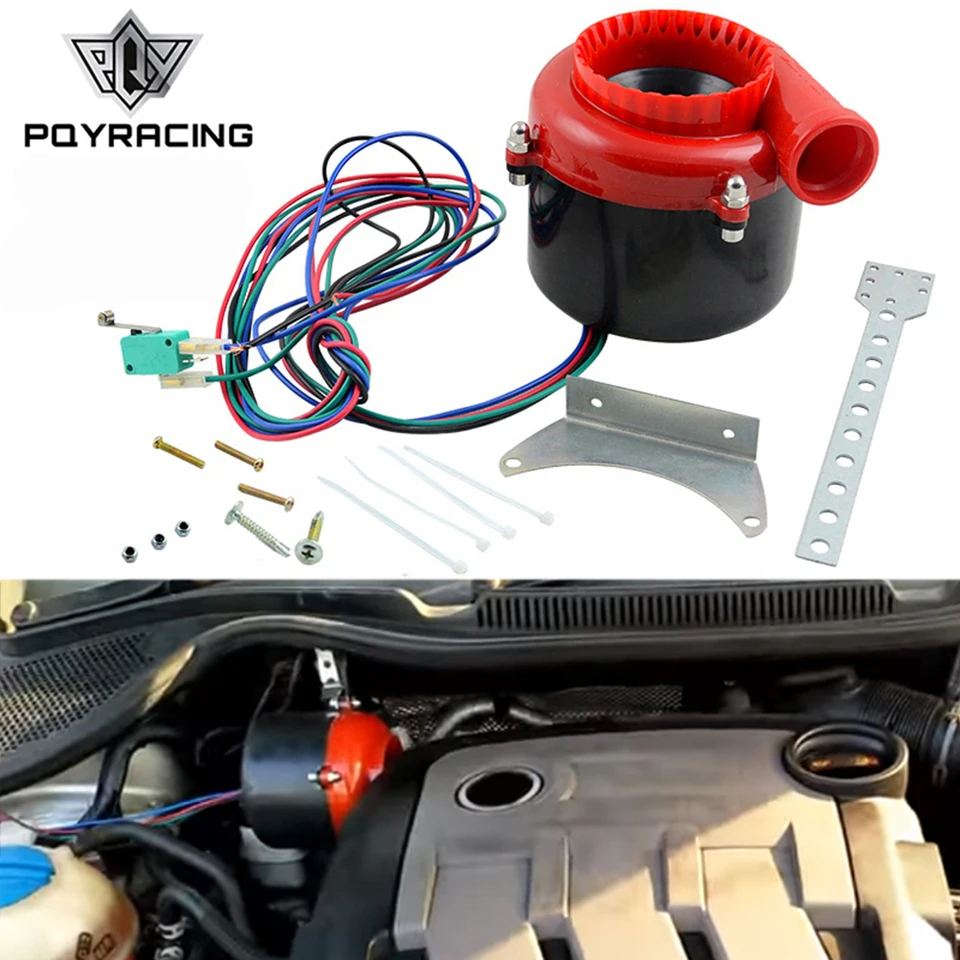 Univerzálne elektronické turbo auto falošné skládka ventilu Turbo vyfúknutie ventilu zvuk Elektrický turbo vyfúknutie analógového zvuku