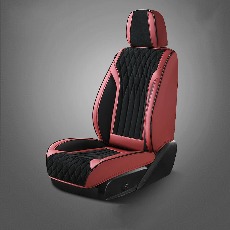Univerzálne luxusné kožené autosedačky Nappa Chin Autbes Covers pre Jetour X70 Plus Opel Corsa D Volvo V70 XM3 Kia Ceed Accessories