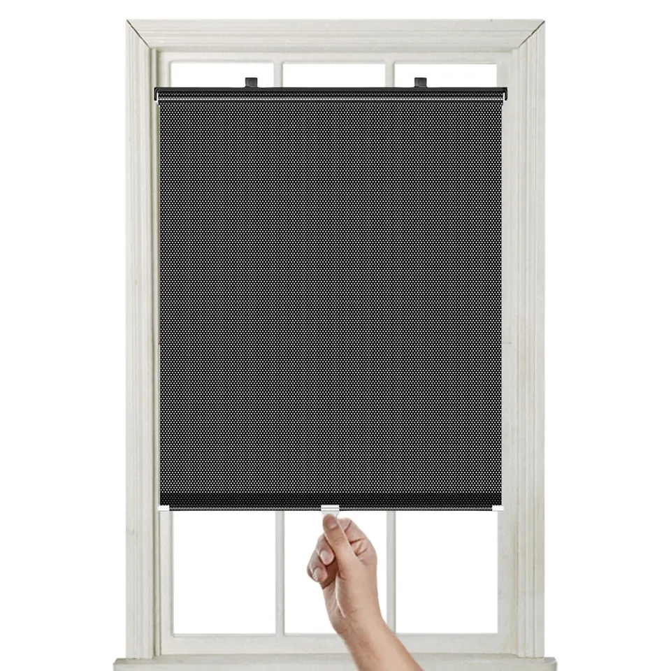 Univerzálne rolové žalúzie Easy-Inštalácia prísavka Sunshade Window Window Sun Shading Curtains pre kuchynskú kanceláriu v spálni