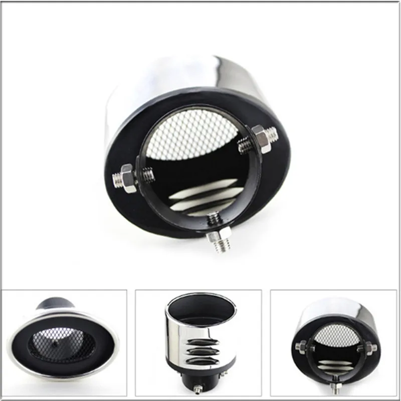 Univerzálne výfukové výfukové doplňovanie automobilov Tail hrdlo Krsy pre Volkswagen VW Golf 4 6 7 GTI Tiguan Passat B6 B7 CC Jetta MK5 MK6 Polo