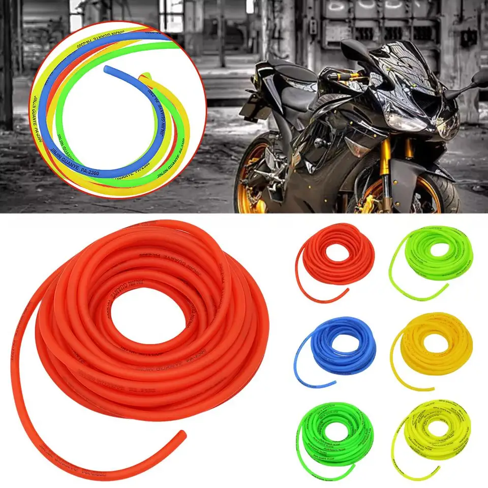 Univerzálny 1 meter motocykel palivový filter motocykla Motická kaviareň plynové plynové potrubie palivové pretekár Oil rúrky potrubie benzínové palivové hadica hadica P7I7