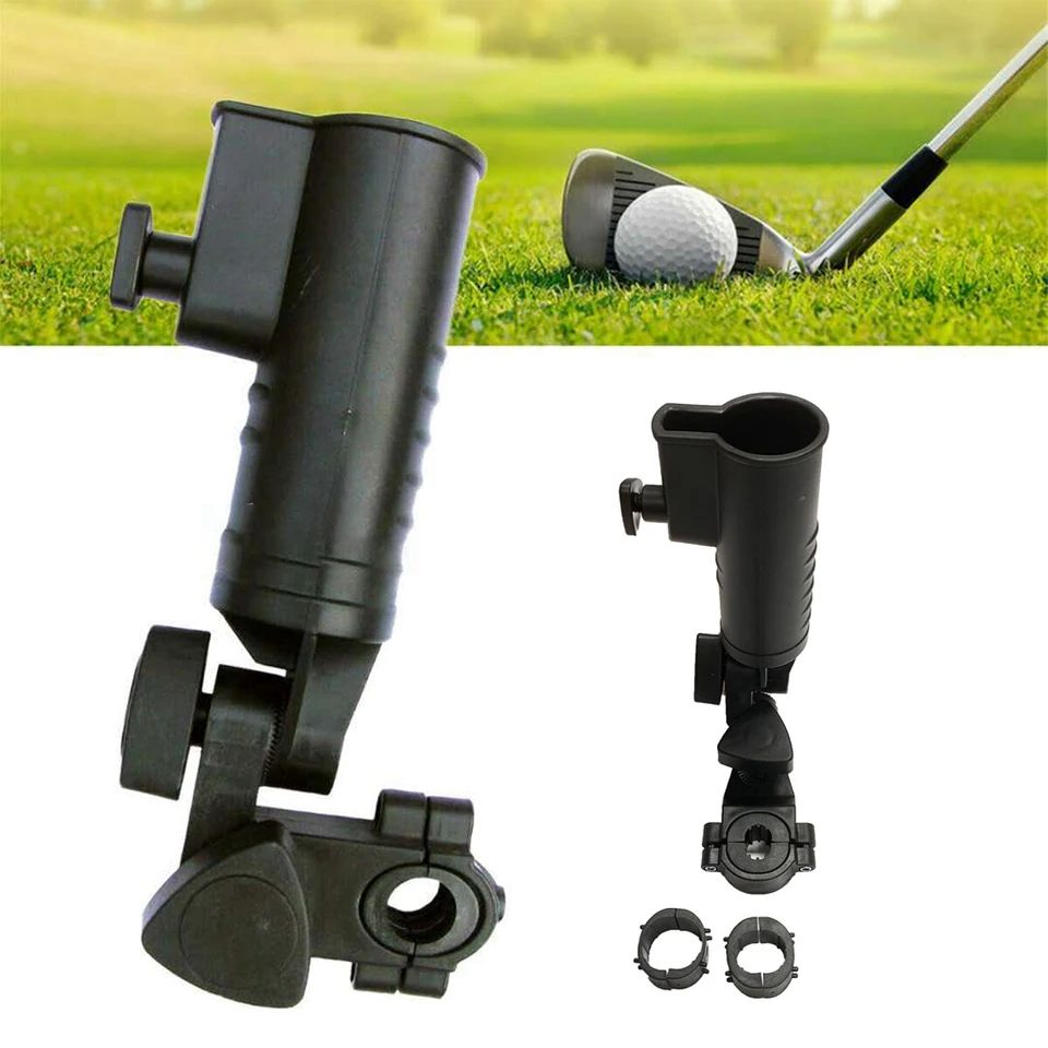 Univerzálny golfový klub vozík dáždnička držiak stojan nepremokavá montáž