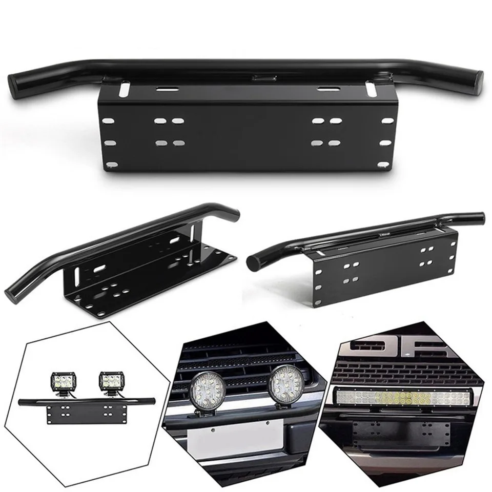Univerzálny hliníkový zliatinový bar predný nárazník ŠPÍTAČNÁ Držiak na držiak držiaka OFFREAD 4X4 OFF ROAD VOZIDLO LED LED LED BAR