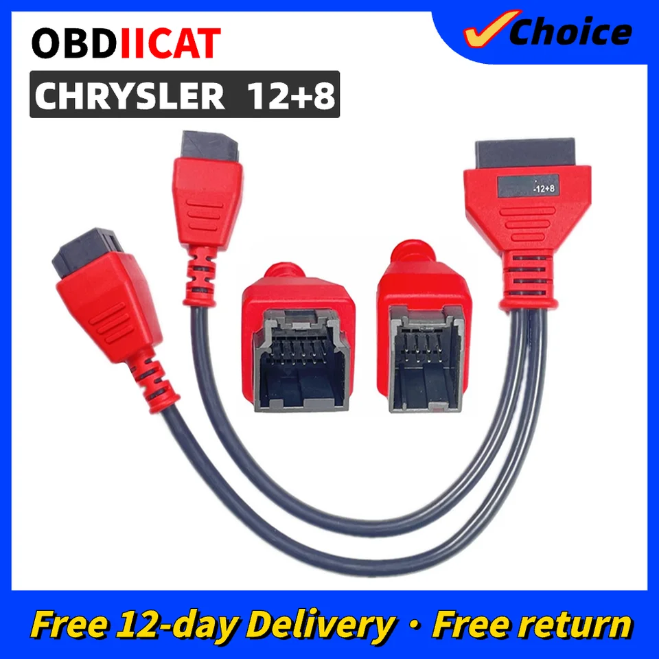 Univerzálny kábel OEM pre CH-RYS-LER Programovací kábel FCA 12+8 konektor