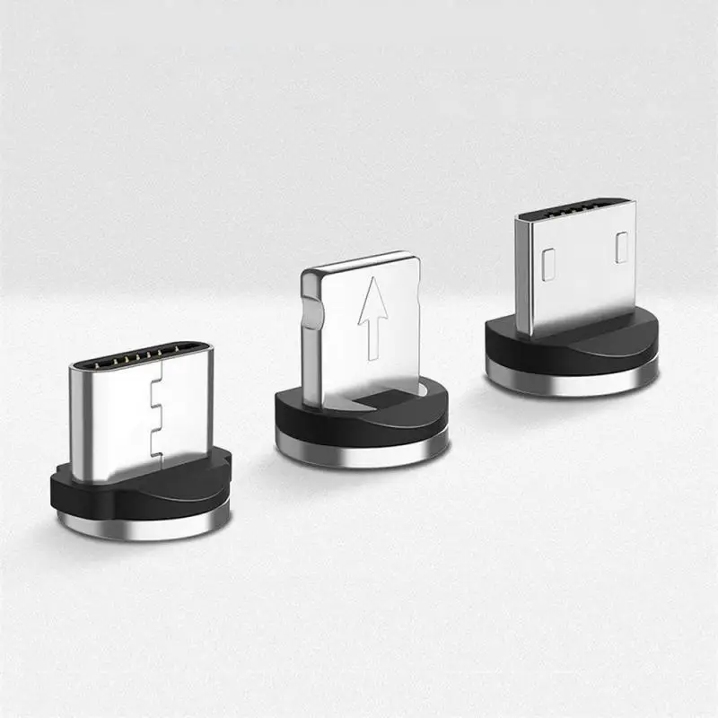 Univerzálny micro USB port magnetický adaptér magnetická nabíjačka 3 magnetické zástrčky pre iOS pre iOS pre Android typ C USB kábla