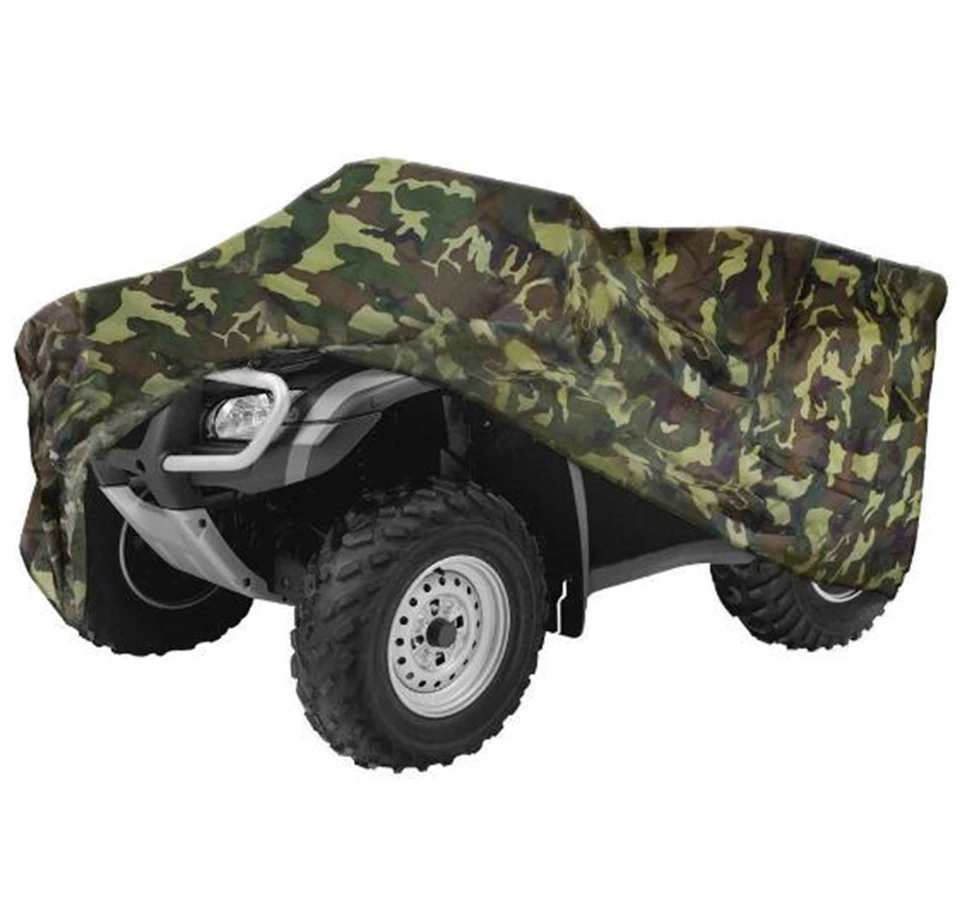 Univerzálny motor maskovaný vodotesný štvorkoliek ATV Cover Sun Rain Snow Secootter Covers ML XL 2XL 3XL