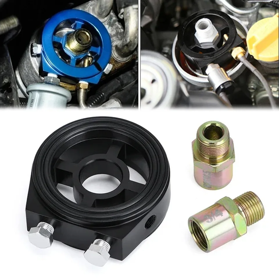 Univerzálny olejový filter s olejom s sendvičom Adaptér sendviču 1/8 NPT Olejový tlačný senzorový adaptér s konektormi M20*1,5 3/4 NPT