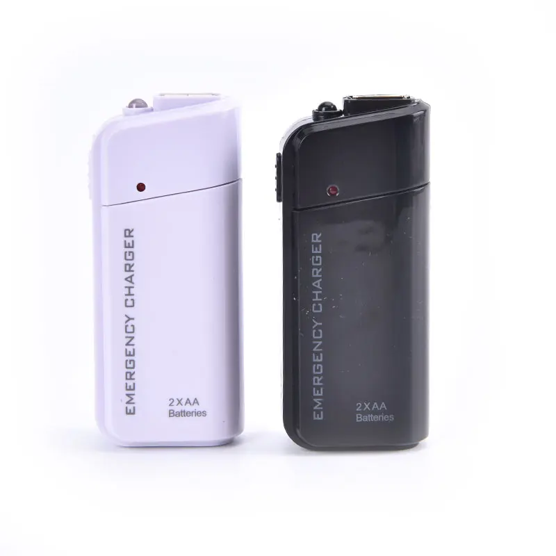 Univerzálny prenosný USB Emergency 2 AA AA Battery Extender nabíjačku napájací bankový box