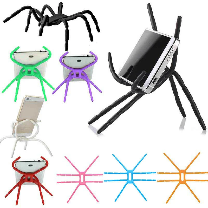 Univerzálny stojan na telefón Spider DIY Držiteľ telefónu MONT STENT STAND MOBILNÝ PLYBE LAZY DRIDER pre iPhone pre Samsung pre Android