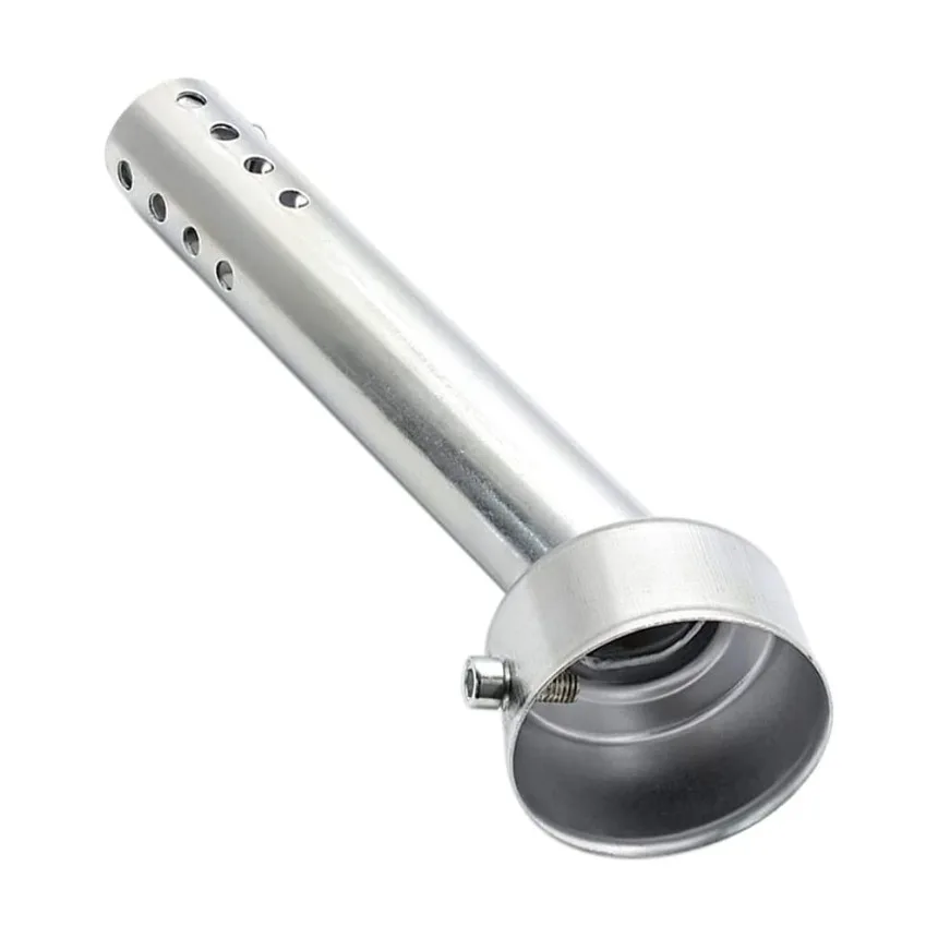 Univerzálny tlmič výfukového mlčania motocyklového výfukového plynu 48 mm nehrdzavejúca oceľ Odnímateľný tlmič výfukového motocykla 1pc