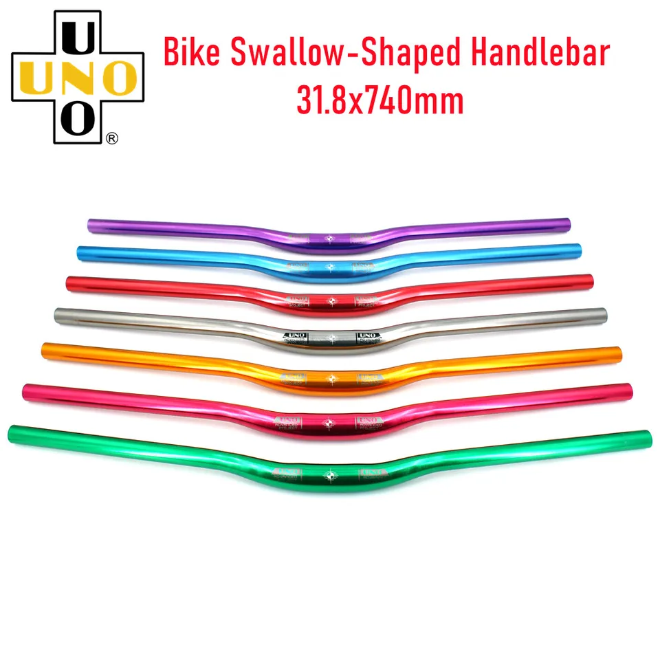 Uno hliníková zliatina zliatiny Roadláka na bicykli na bicykli 31,8 x 740 mm 9 farieb bicyklových doplnkov