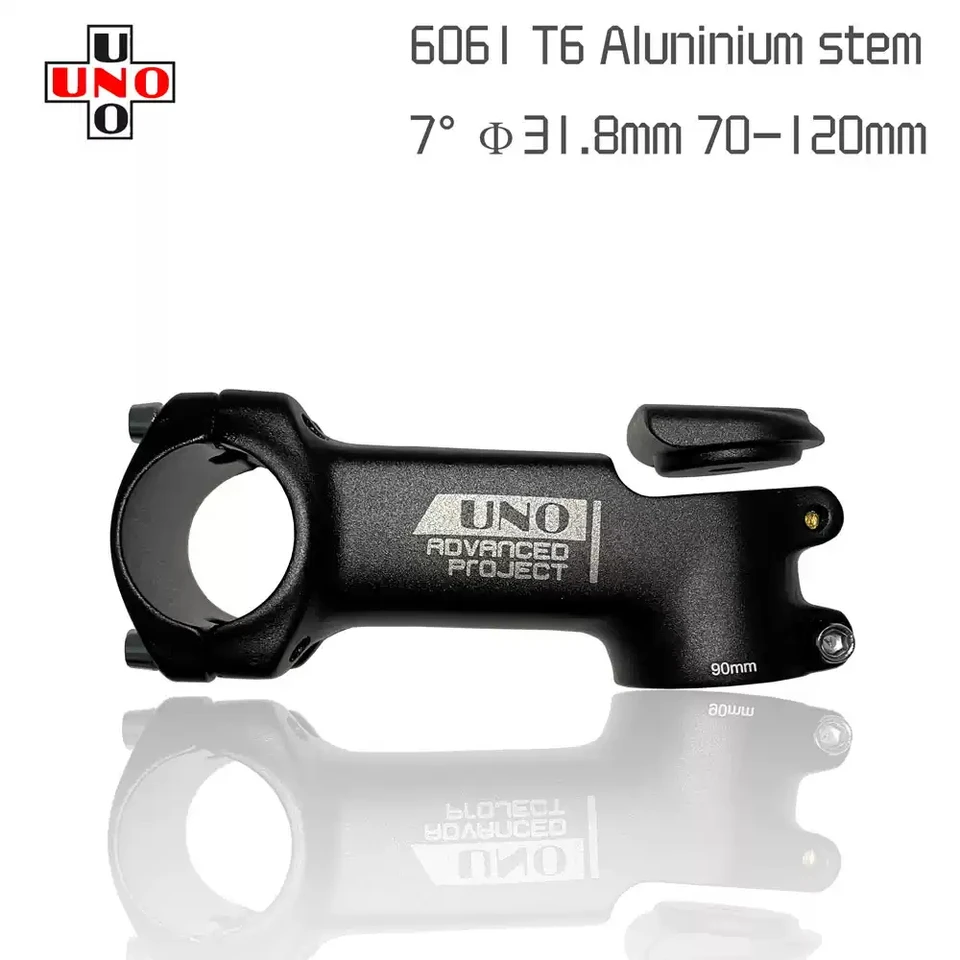 UNO MTB Road Gravel Bike STEM s krytom 3D kované -7 stupňa OD1 70-120 mm bicykel stúpa