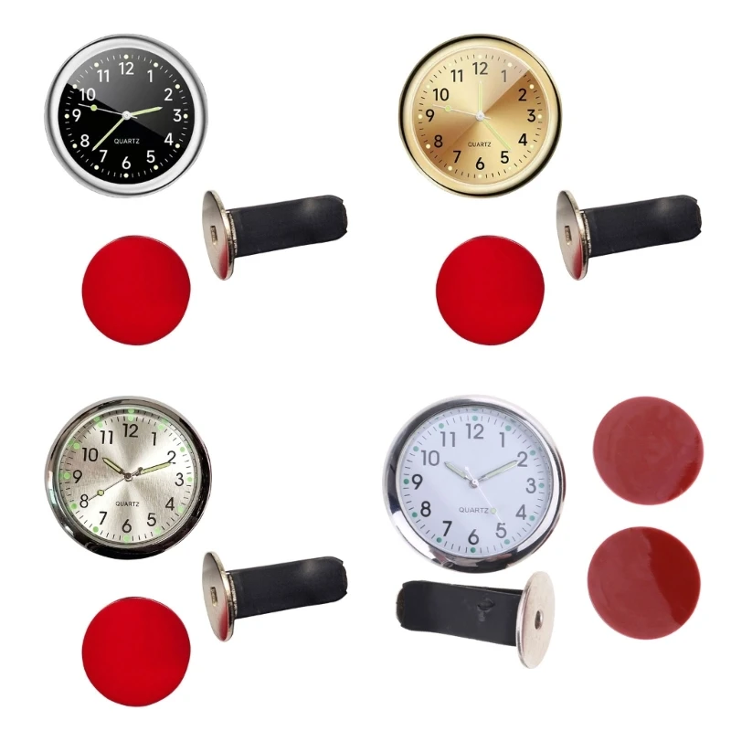 Upgraduje autá Dashboard Clock Pohodlné hodiny automobilov ľahko používané hodiny automobilu s klipom Jednoduchá inštalácia pre interiér