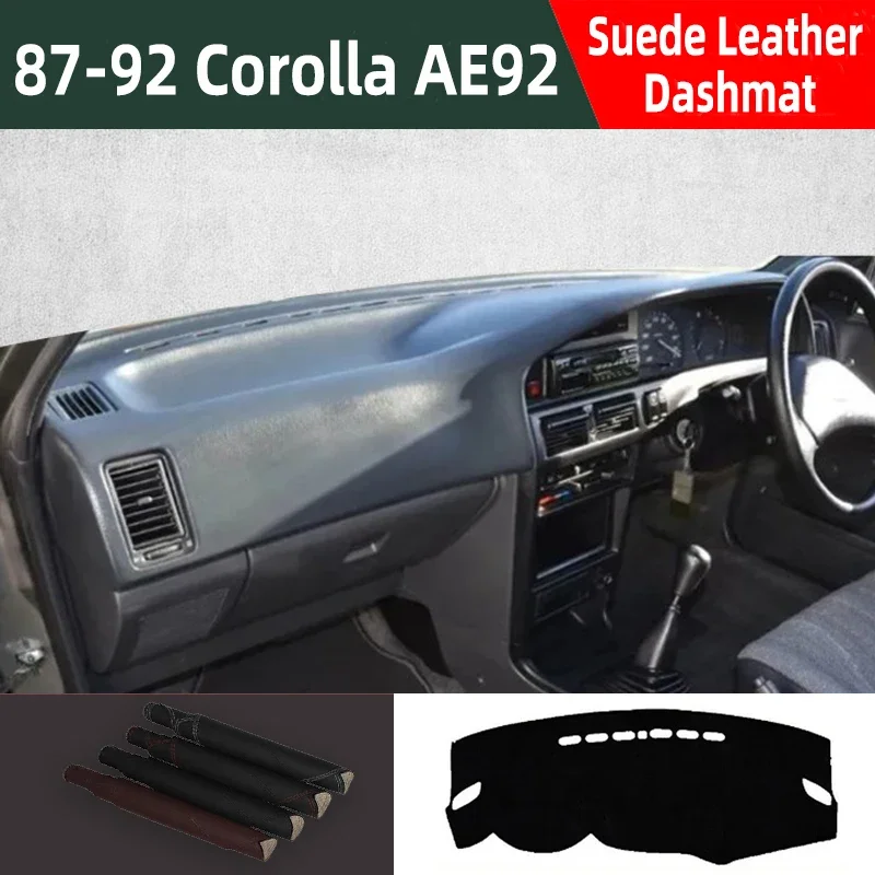 Uplatniteľné na Hongkongovú verziu tieňovacieho podložky Corolla AE92 pre pravú stranu 87-92 modelového roka s opaľovacím krémom pre podložku prístrojov