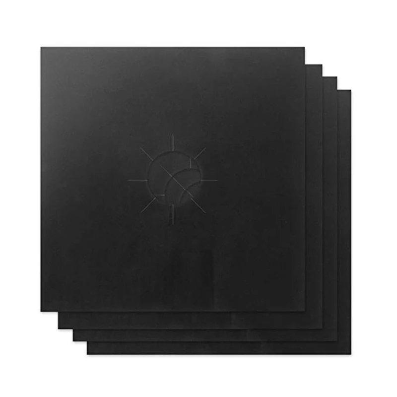 UPORS 4ks/SET SAVE OBCHODOVANÝ OBCHOD 27*27 cm Opätovne použiteľný plech Plynové kachle Potláčko Nepríjemná umývačka riadu bezpečná vložka Kuchynské príslušenstvo