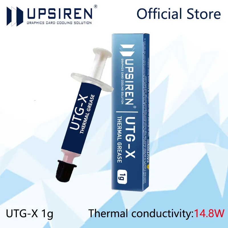 UPSIREN UTG-X 1G TERMAL SILIKONE GREASE 14,8 W/MK pre PC Desktop NAPOJEBOBOL CPU GPU VGA CARD TERMAL Vodivé pasty