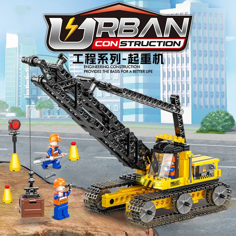 Urban Series Engineering Team Detské hračky na autík Zhromaždenie Blok hračiek darček