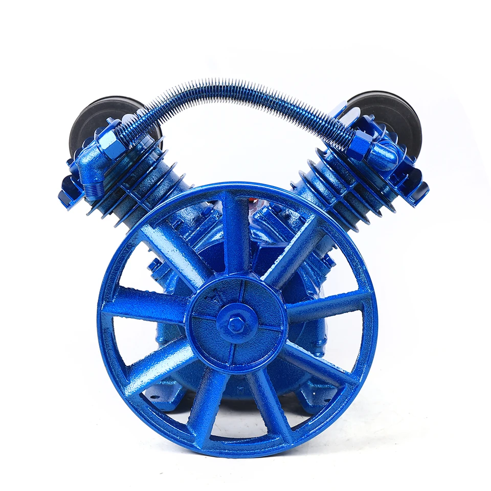 US 3HP 250L/min 115psi V Typ Twin Valcový vzduchový čerpadlo Čerpadlo Hlava Jedno stupňa