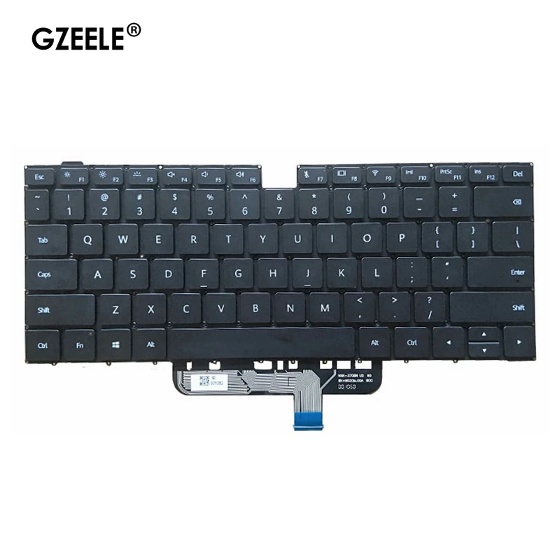 US NAPLATOVÁ Klávesnica pre notebook pre Huawei MagicPro 2020 NBIK NBLK-WAX9X MBIL-WFQ9 NBL-WAQ9L HIR-WAQ9HNRP KLVDZ-WFE9 NBM-WFP9