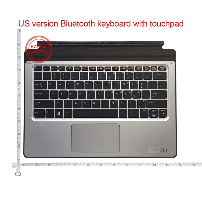 US/RU NOVINKA PRE HP Elite X2 1012 G1 PALMREST KRYT Klávesnica s touchpad HSTNN-D72K 845651-B31 846748-B31