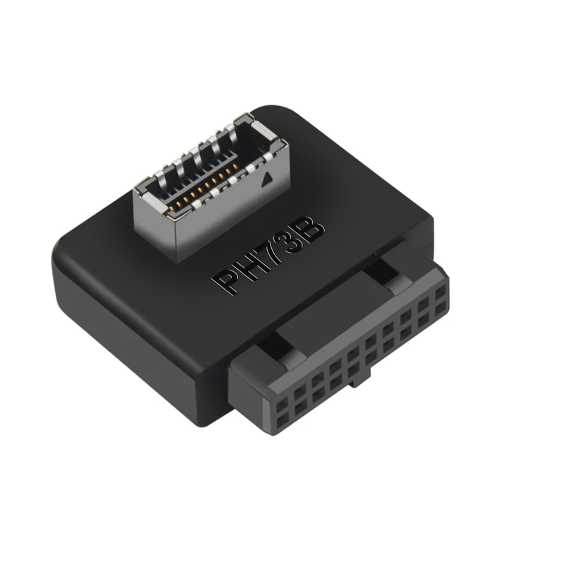 USB 3.0 Interná hlavička do USB Typ C predný typ E adaptér 20/19-kolík na prevodník základnej dosky pre prevodník typu C Typ C Prevodník prevodníka