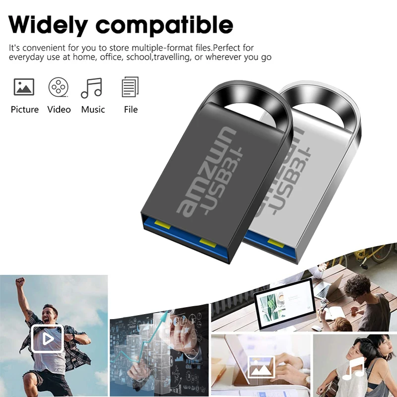 USB 3.1 Flash Drive 32 GB Pendrive 64 GB Memory Stick 128 GB U Disk 16 GB Kov pre laptop tableta