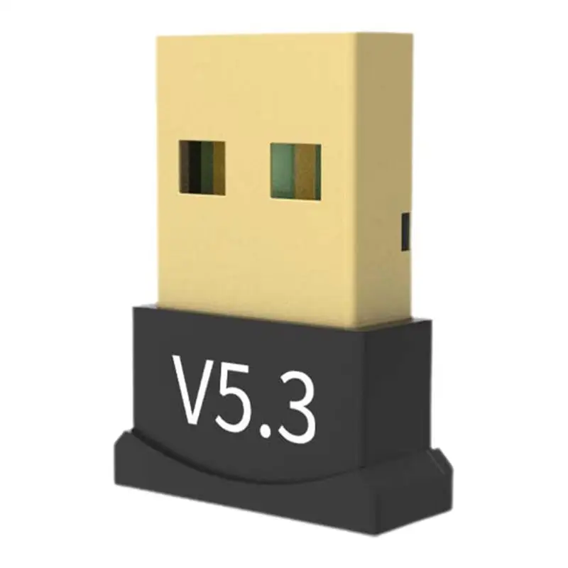 USB Bluetooth5.3 Adaptér Wireless Audio Audio Prepniesovky reproduktorov pre slúchadlá bezplatný pre telefóny, peny, klávesnice
