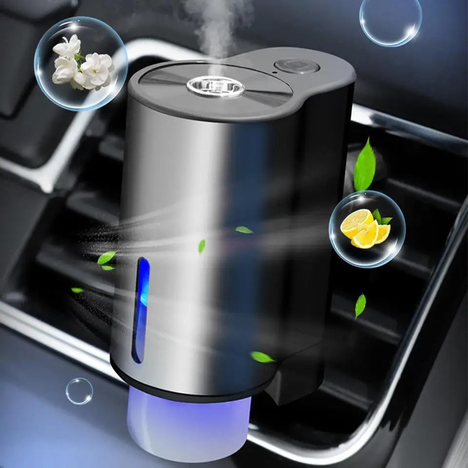 USB Business Style CAR Smart Aromaterapey Machine Čerstvá a ľahká vôňa Deodorizácia vybavená ultrafialovou dezinfekciou