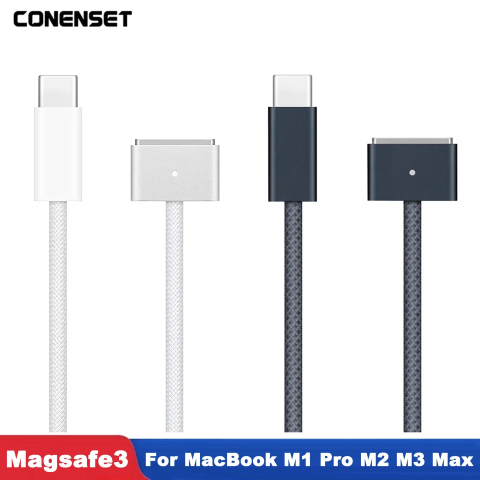 USB C na magnetický kábel bezpečné 3 generácie nabíjačky pre MacBook Pro Air M1 M2 M3 Pro A2442 A2485 A2681 A2363 67W 30W 140W