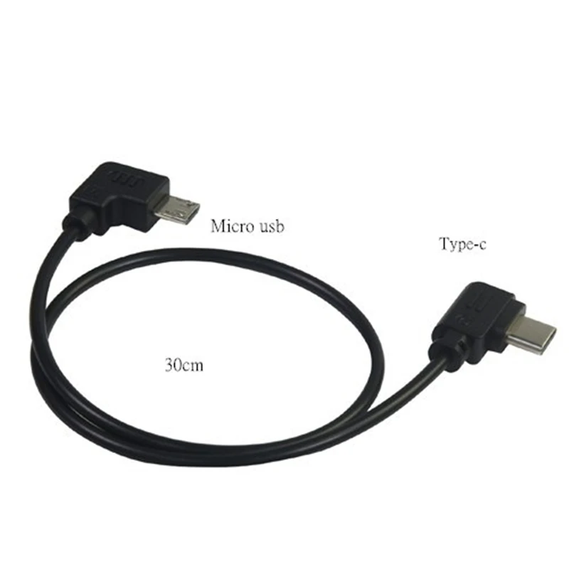 USB-C na Micro USB Diaľkový ovládací kábel pre viacnásobné kamery pre DJI Ronin-SC Ronin SC a Canon M50 Typec