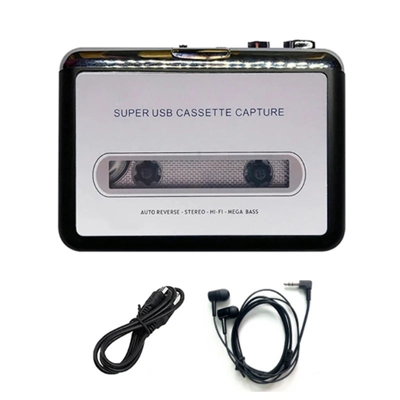USB Cassette Radio Player Prenosná kazetová páska na prevodník mp3