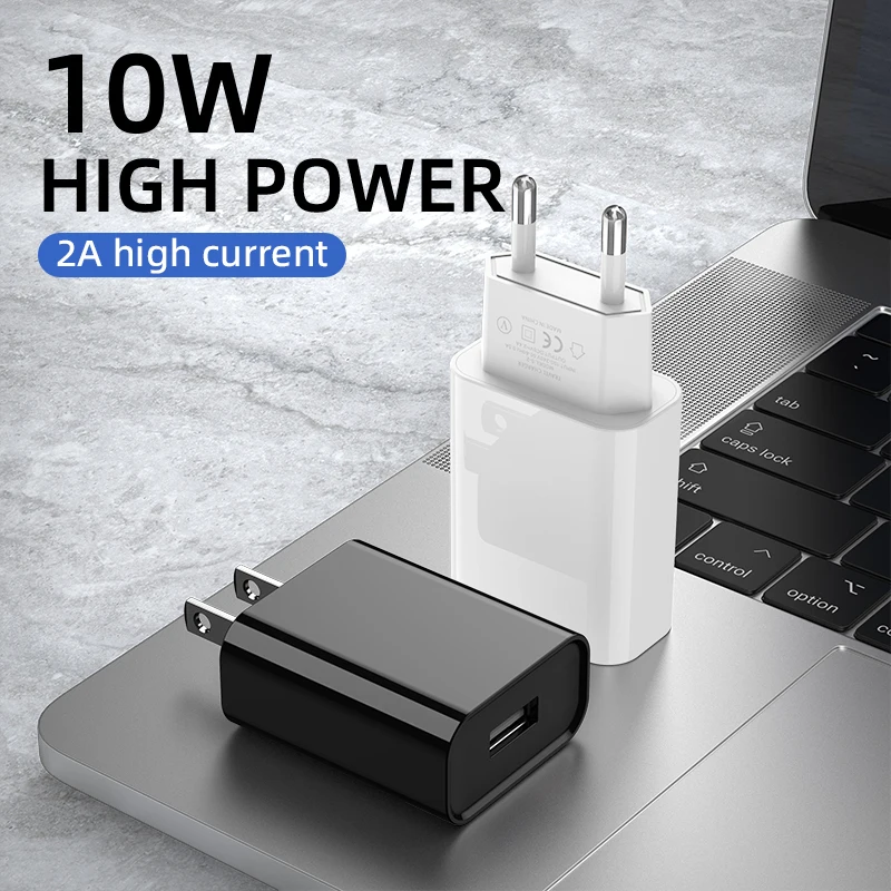 USB Charger Rýchle nabíjanie 5V 2A nabíjačku pre prenosné nabíjacie adaptéry pre Xiaomi 13 iPhone 15 Pro Max Samsung Huawei