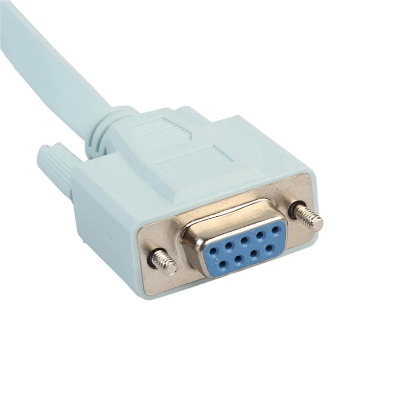USB Console Cable RJ45 CAT5 ETHERNET na RS232 DB9 COM Port Serial Womany Rollover Routers Sieťový adaptér Kábel 1,8 m