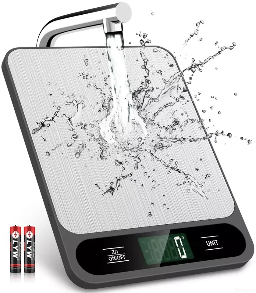 USB Digital Kitchen Scale 15 kg/1g vážiacich potravinových kávových vyváženia inteligentné elektronické digitálne váhy