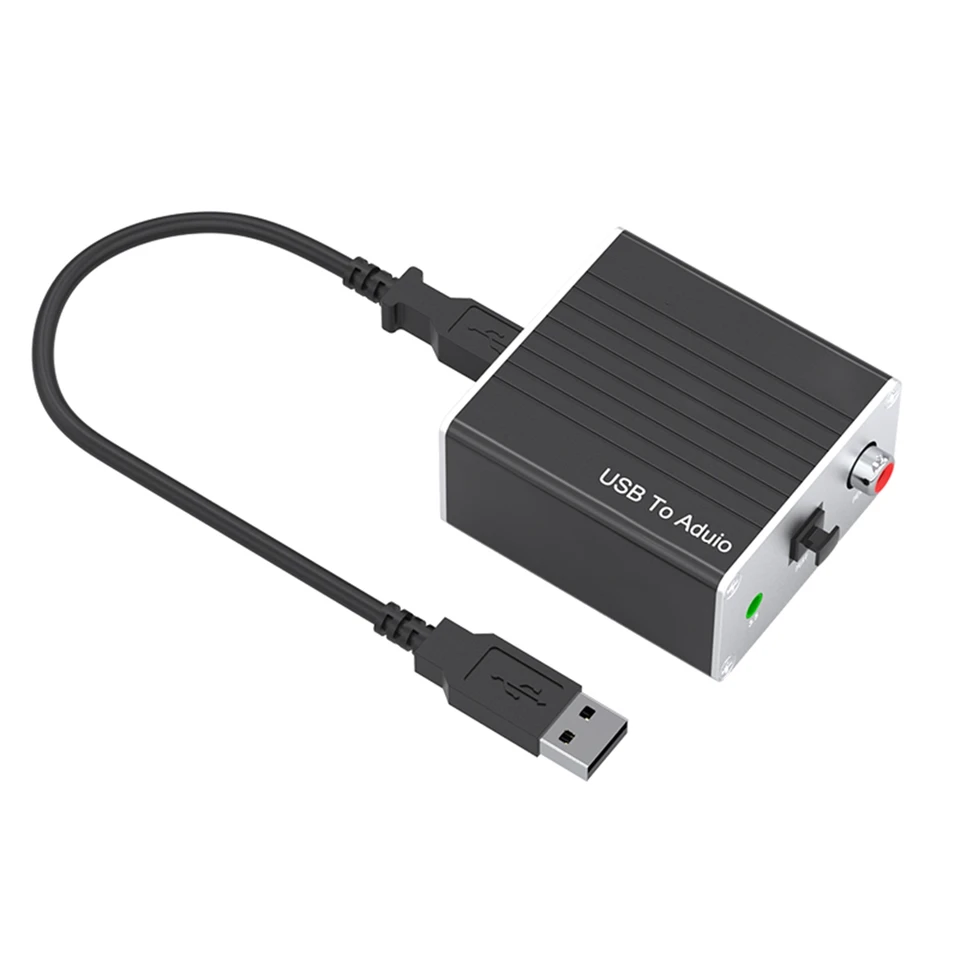 USB externá zvuková karta bez napájania koaxiálneho digitálneho digitálneho zvukového prevodníka počítača HIFI mobilného telefónu pre AUX pre PS5 do vlákien