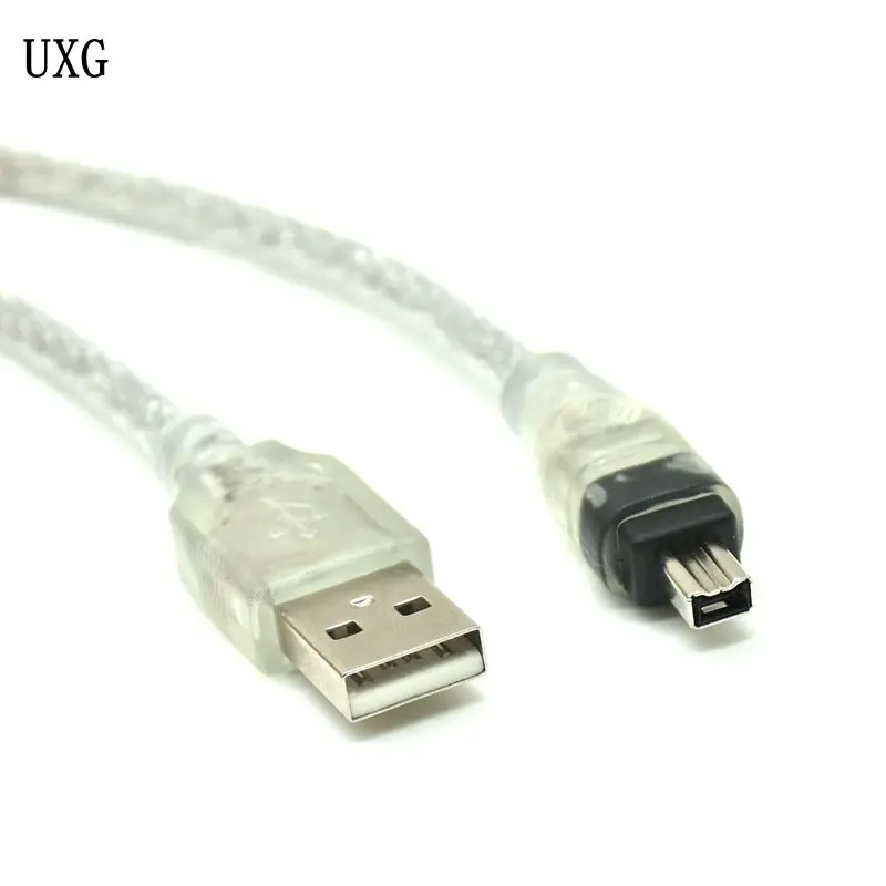 USB Muž do Firewire IEEE 1394 4 PIN MASE ILINK ADAPTÁRNA KÁDA Firewire 1394 Kábel pre Sony DCR-TRV75E DV kábel fotoaparátu 120 cm