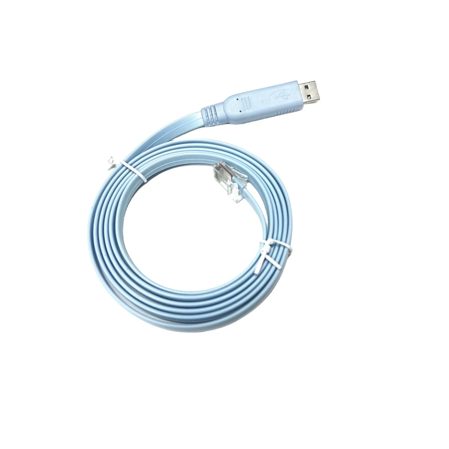 USB na konzolu sériového kábla na konfiguračný kábel smerovača RJ45 1,5 m RS232 do ovládacieho kábla Cisco