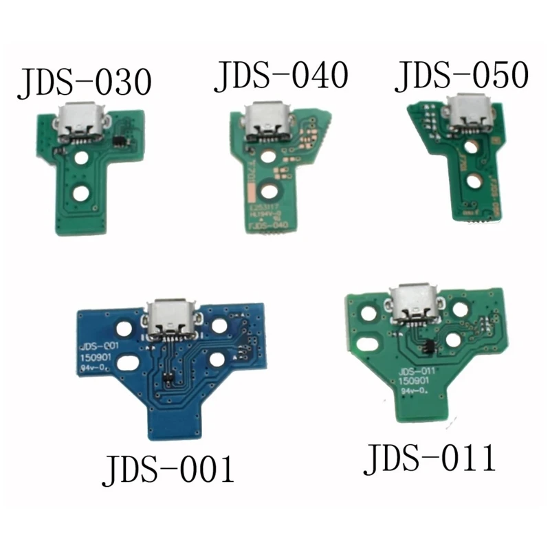USB nabíjacia doska obvodu obvodu obvodu JDS-011 030 040 050 Modul dosky PCB pre konektor pre príslušenstvo radiča PS4