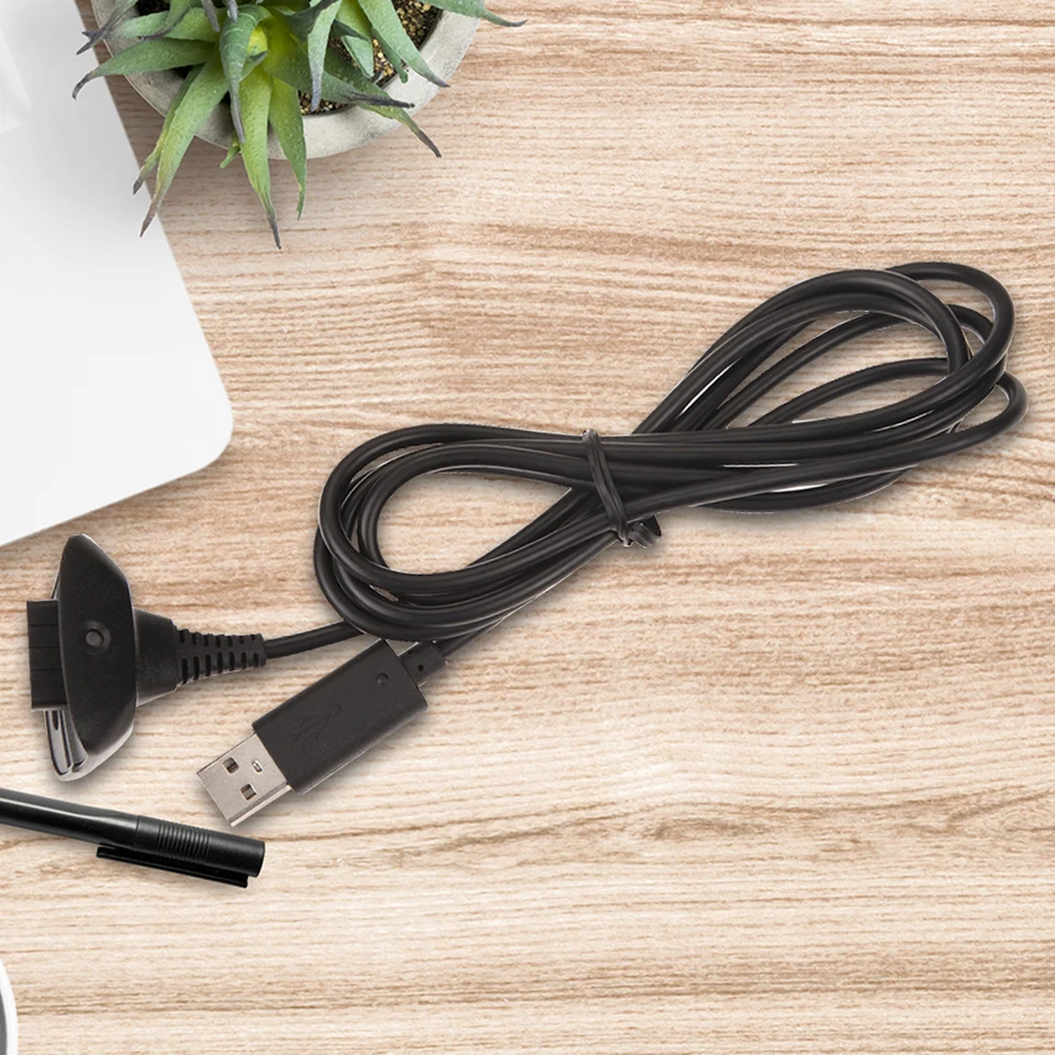 USB nabíjací kábel bezdrôtový ovládač hry GamePad Joystick pre Xbox 360