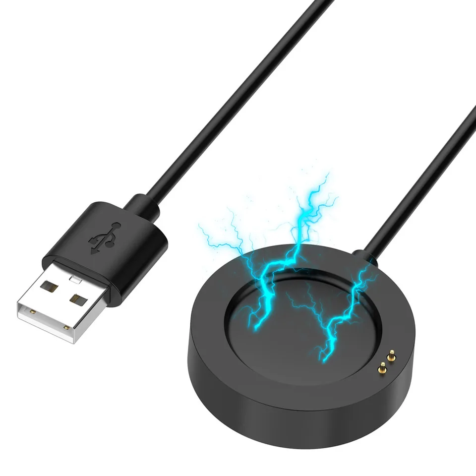USB nabíjanie kolísky pre Xiaomi Mi Watch S3 S2 42 mm/46 mm a hodinky2 Pro & H1 hodinky nahradenie magnetickej nabíjačky USB nabíjačku čierny