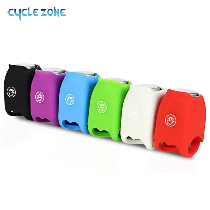 USB nabíjateľné/batériové bicykle zvončeky 120 dB nepremokavé mini prenosné silikónové rohové reproduktor pre mtb cestné cyklistické zvončeky