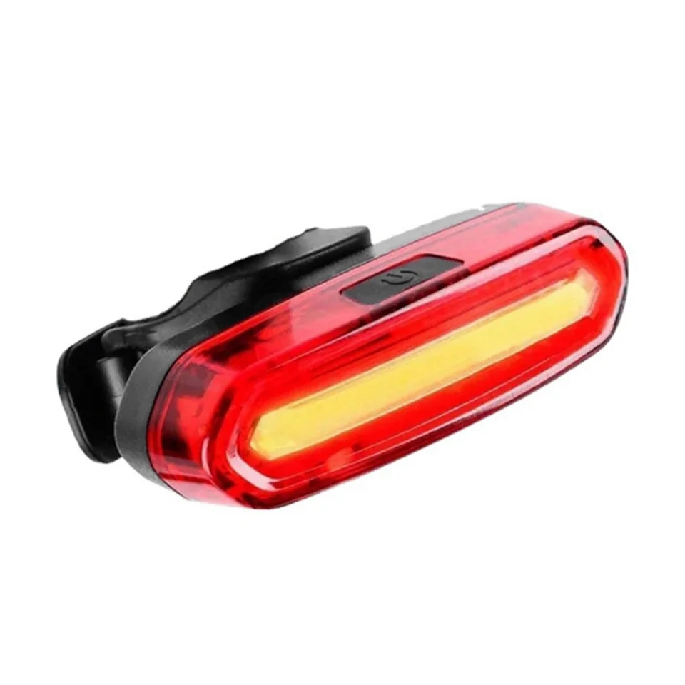 USB nabíjateľné bicykel zadné svetlo LED Výstraha zadného svetla IPX6 nepremokavá pre prilbu